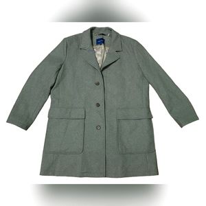 Cole Haan Men's Wool Cashmere Button Front Jacket Size XXL